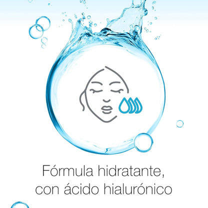 Neutrogena Hydro Boost Urban Protect Fluido Hidratante SPF 25 (1 x 50 ml), crema hidratante facial SPF 25 de uso diario, protector solar con ácido hialurónico